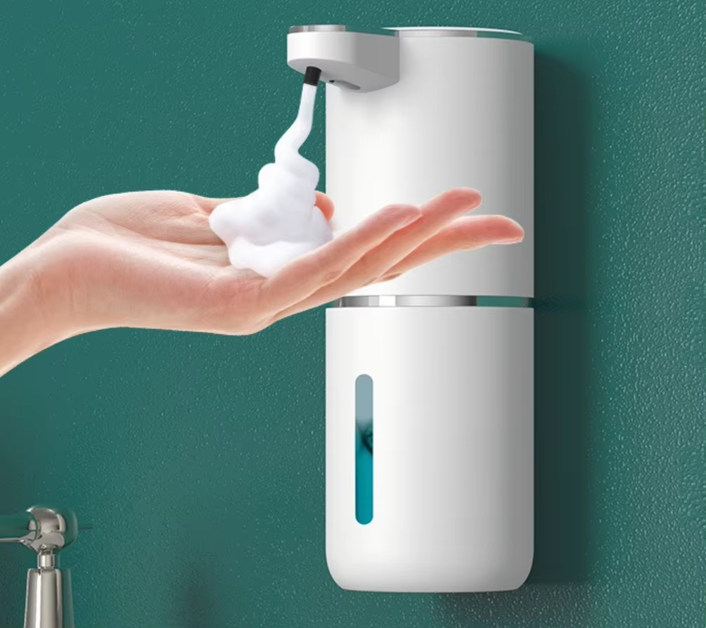 Soap Making Foam - 非接触センサーフォームソープディスペンサー 壁掛け型 縦型 充電式 ハンドサニタイザー バブルディスペンサー