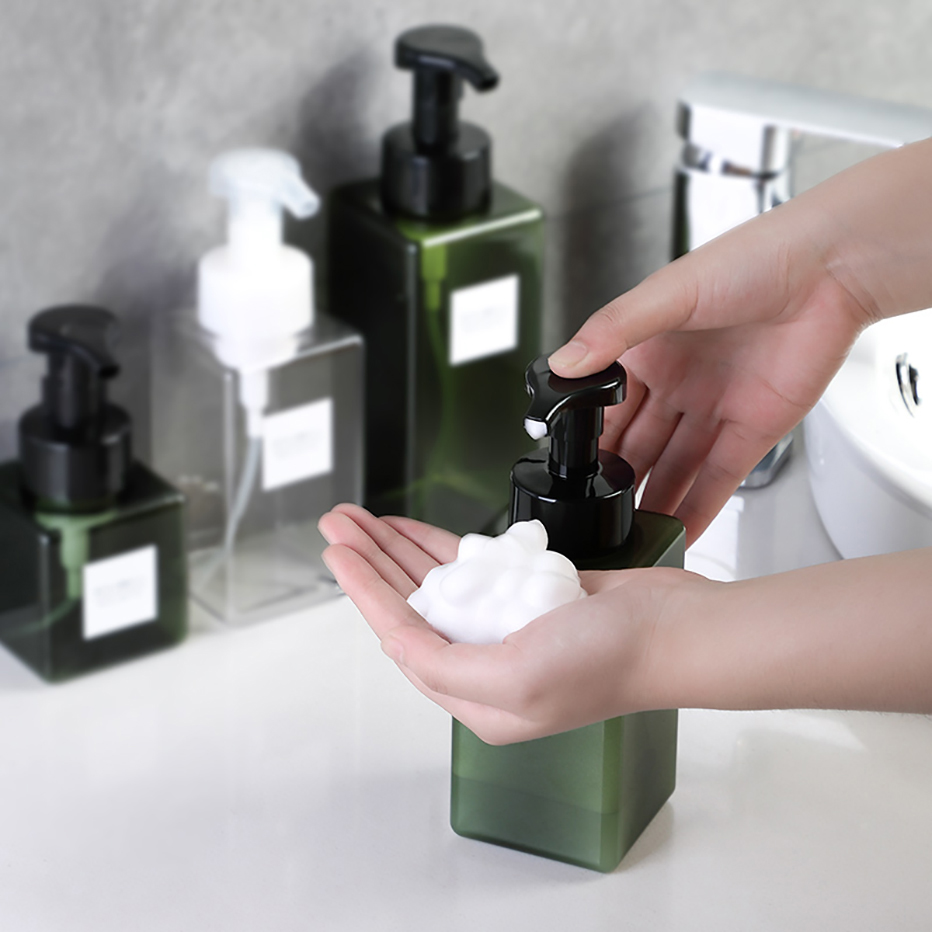 Soap Making Foam - 空の泡ソープディスペンサー浴室ハンドサニタイザーシャンプーボディウォッシュローション詰め替えポンプボトル作成泡容器