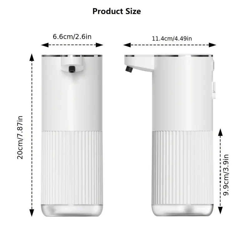 360ML カウンタートップまたは壁掛け式 IPX5 防水  - Soap Making Foam のレビューと価格