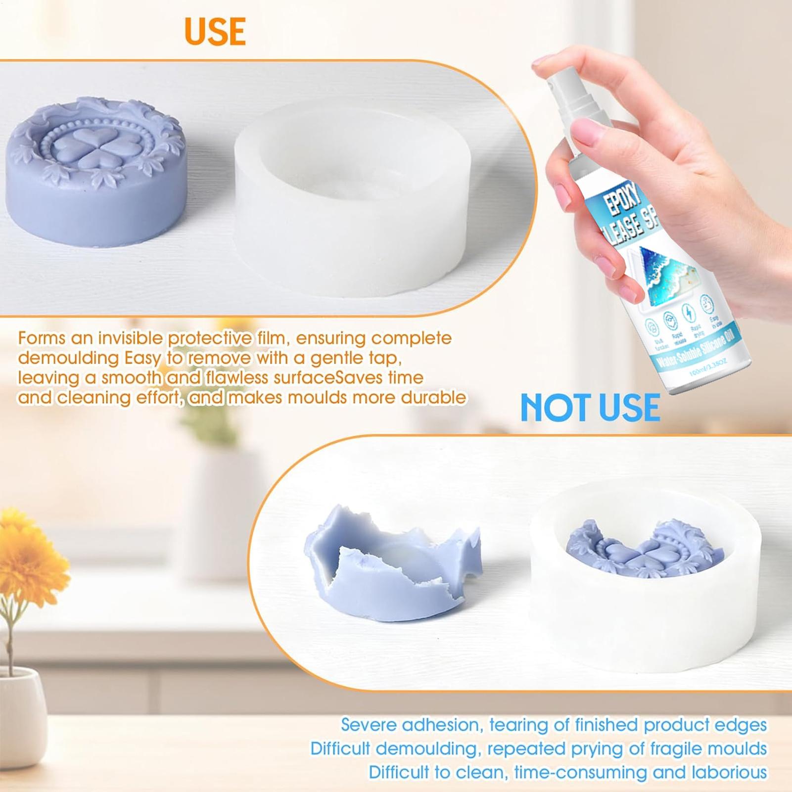 シリコンリリーススプレー エポキシリリーススプレー 強力な型 - Soap Making Formula のレビューと価格