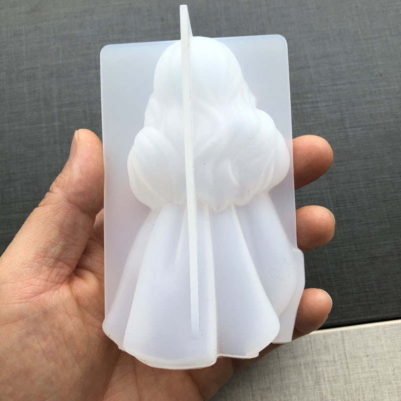 3D かわいいプリンセスシリコーンキャンドルモールド天使の女 - Soap Making Formula のレビューと価格