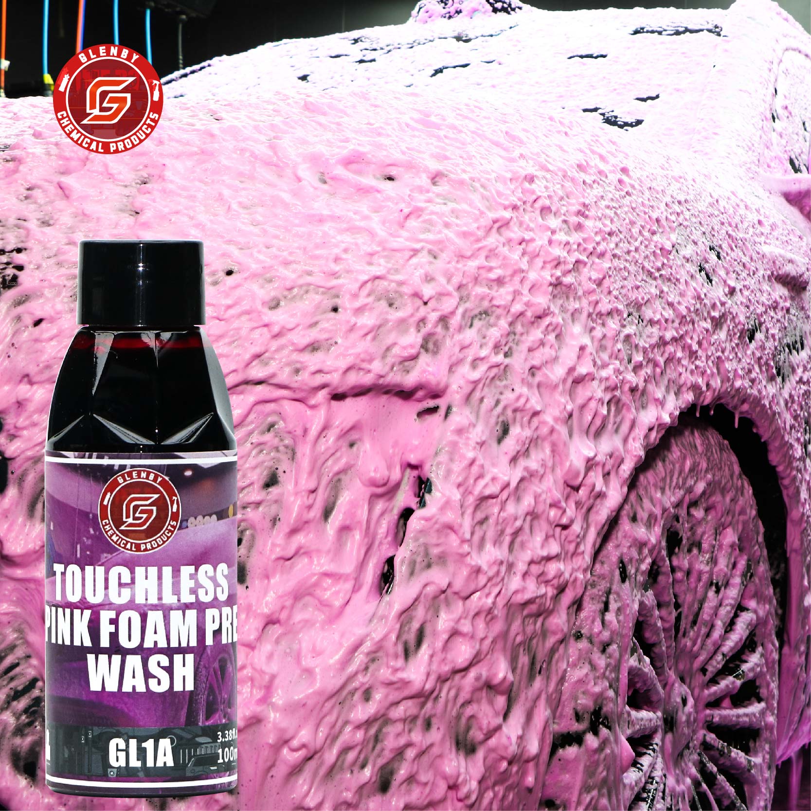 ピンクフォームカーペイント洗浄ソープ - 細かく磨かれたカー - Soap Making Foam のレビューと価格