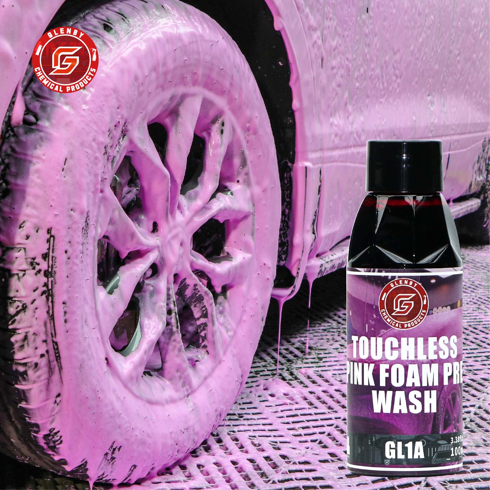 ピンクフォームカーペイント洗浄ソープ - 細かく磨かれたカー - Soap Making Foam のレビューと価格