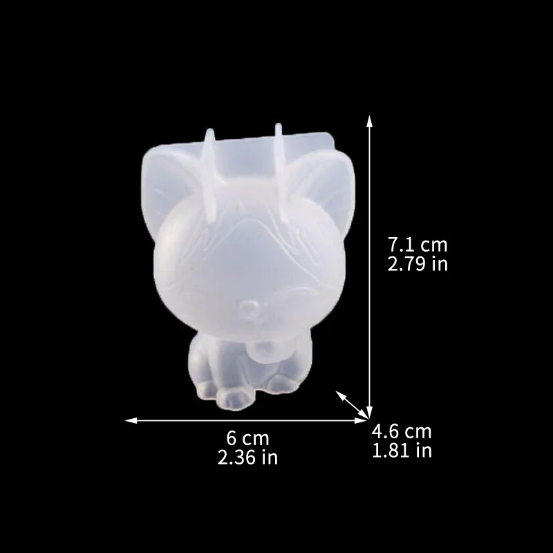 3D 幾何学的なシリコーンユニコーン猫鹿クマ型ソープキャンド - Soap Making Formula のレビューと価格