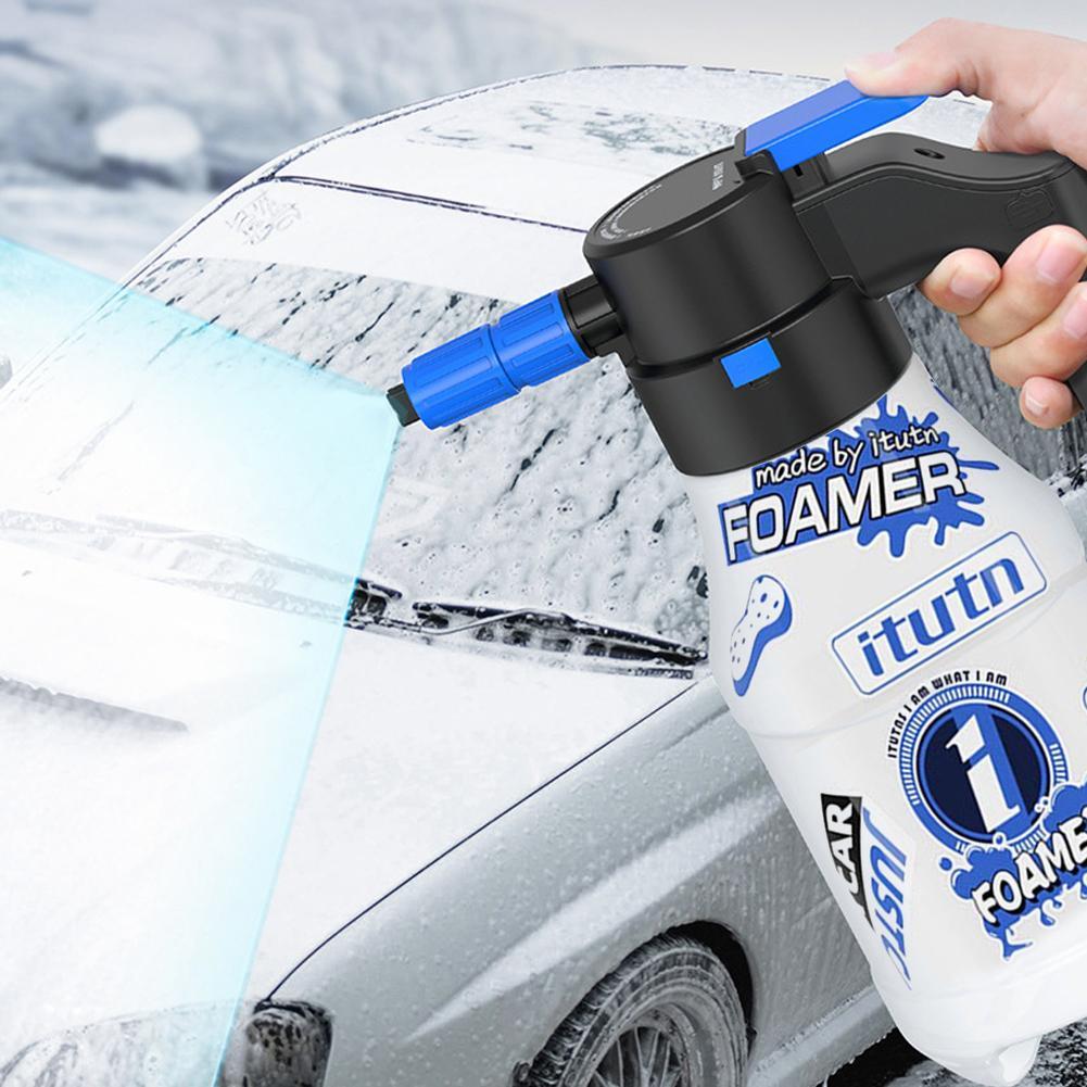 電動フォームスプレーヤー 車用洗車プロ スノーフォームキャノ - Soap Making Foam のレビューと価格