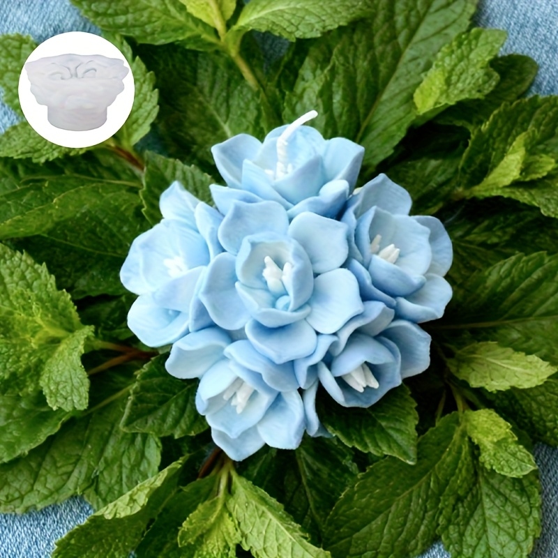 1つのアジサイの花型シリコンモールド、キャンドル、石鹸、樹脂 - Soap Making Formula のレビューと価格