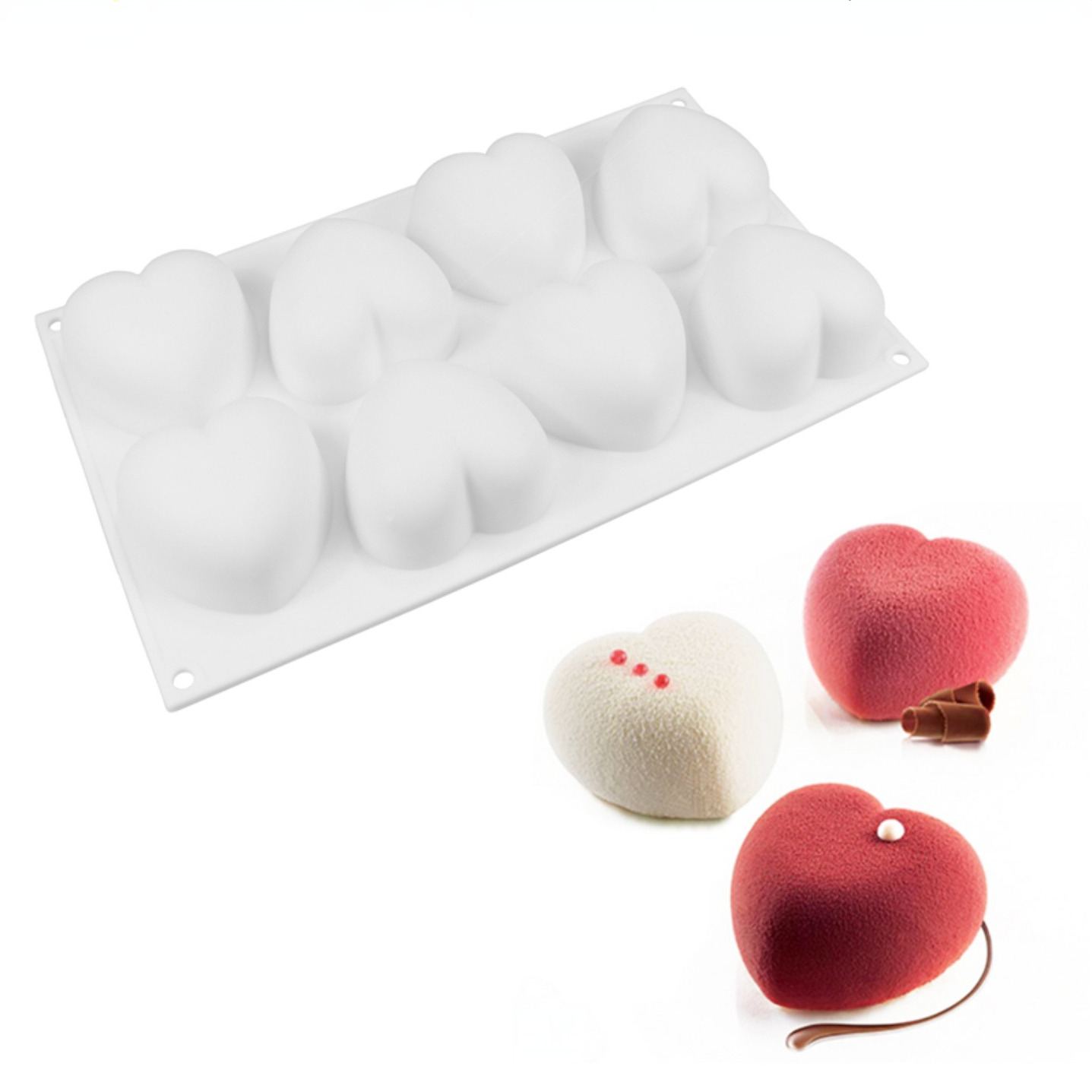 ラブハートシリコーン石鹸型手作りキャンドル作成キット Diy - Soap Making Formula のレビューと価格