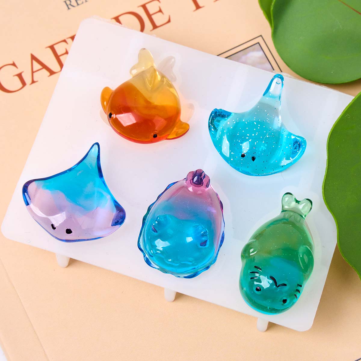 3Dヒーリング可愛いマンタ鯨シリコンモールドDIYキーホルダ - Soap Making Formula のレビューと価格