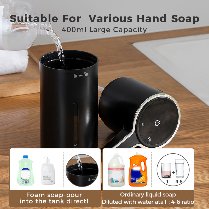 新しい壁掛け式自動ソープディスペンサー、フォームスマートハン - Soap Making Foam のレビューと価格